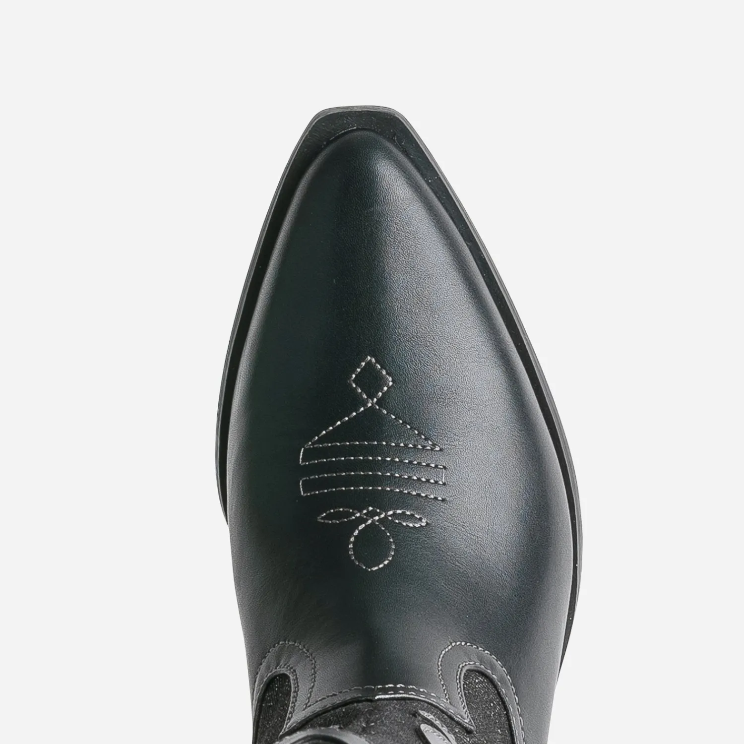Texto Bottes^Botte denim esprit santiag GRIS