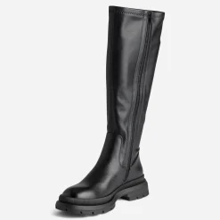 Texto Bottes^Botte e à semelle crantée NOIR
