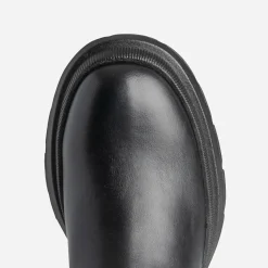 Texto Bottes^Botte e à semelle crantée NOIR