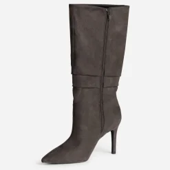 Texto Bottes^Botte suédée TAUPE