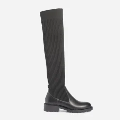 Texto Bottes^Botte-chaussette e NOIR
