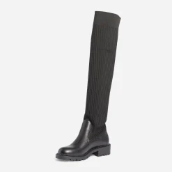Texto Bottes^Botte-chaussette e NOIR