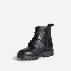 Buggy Boots^Bottine e boucle-coeur NOIR