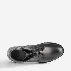 Buggy Boots^Bottine e éco-conçue cuir décor boucle NOIR