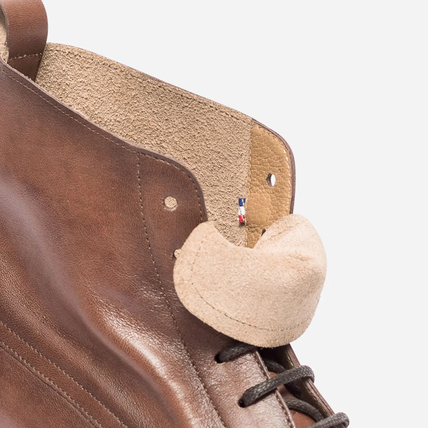 Eram Flex Boots^Bottine en cuir éco-conçu COGNAC