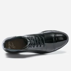 Eram Flex Boots^Bottine e en cuir verni NOIR