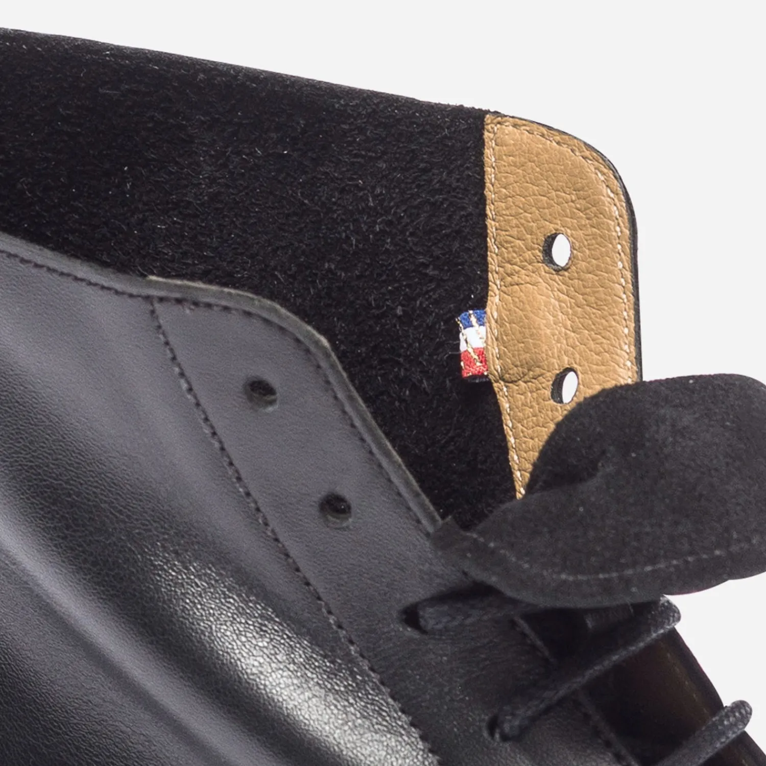 Eram Flex Boots^Bottine e en cuir éco-conçu NOIR