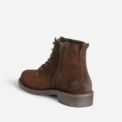 Eram Boots^Bottine cuir velours MARRON