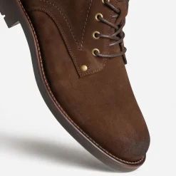Eram Boots^Bottine cuir velours MARRON