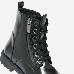 Eram Boots^Bottine à zip NOIR