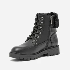 Eram Boots^Bottine e fourrée NOIR
