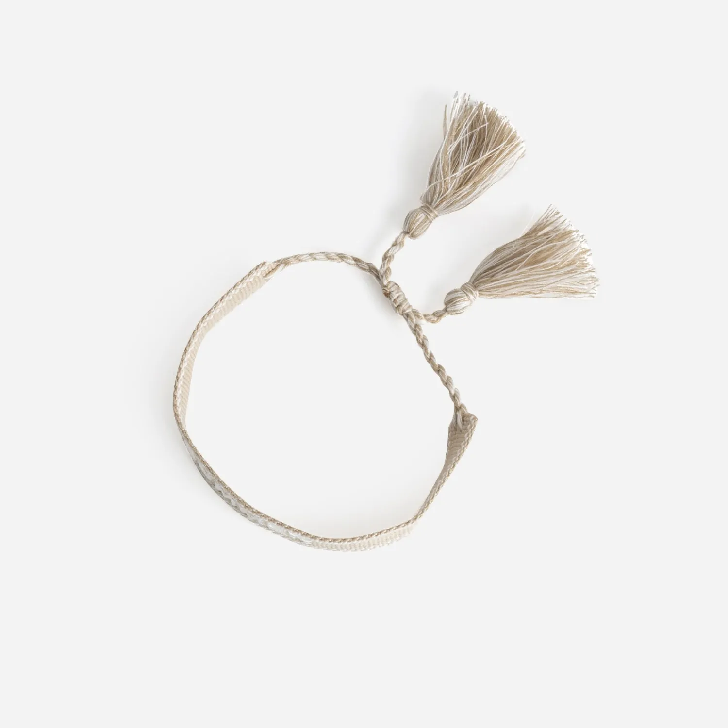 Eram Autres Accessoires^Bracelet broderie message BEIGE