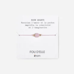 Eram Autres Accessoires^Bracelet pierre quartz ROSE
