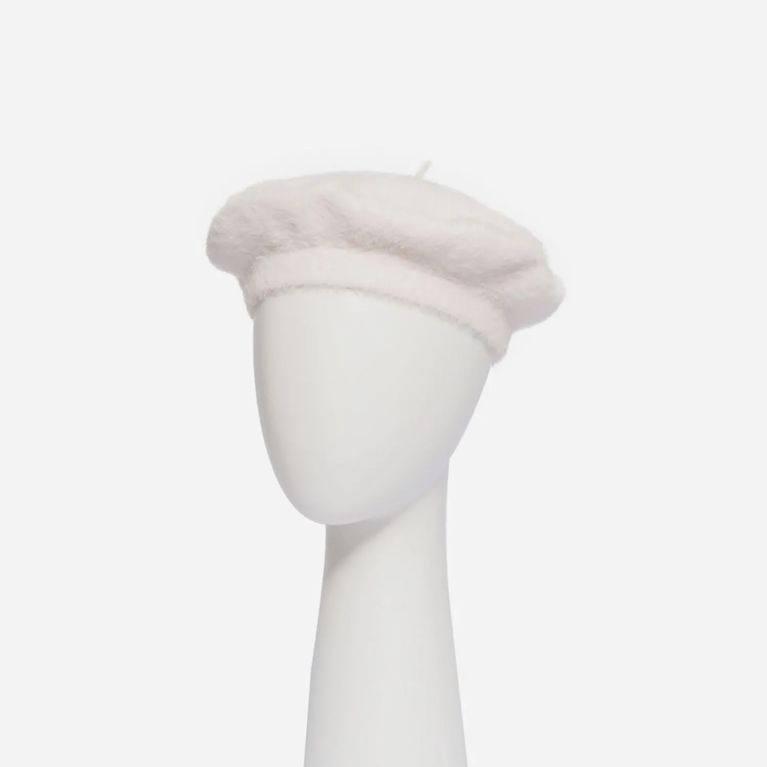 Eram Chapeaux, Bonnets & Casquettes^Béret en maille duveteuse BLANC
