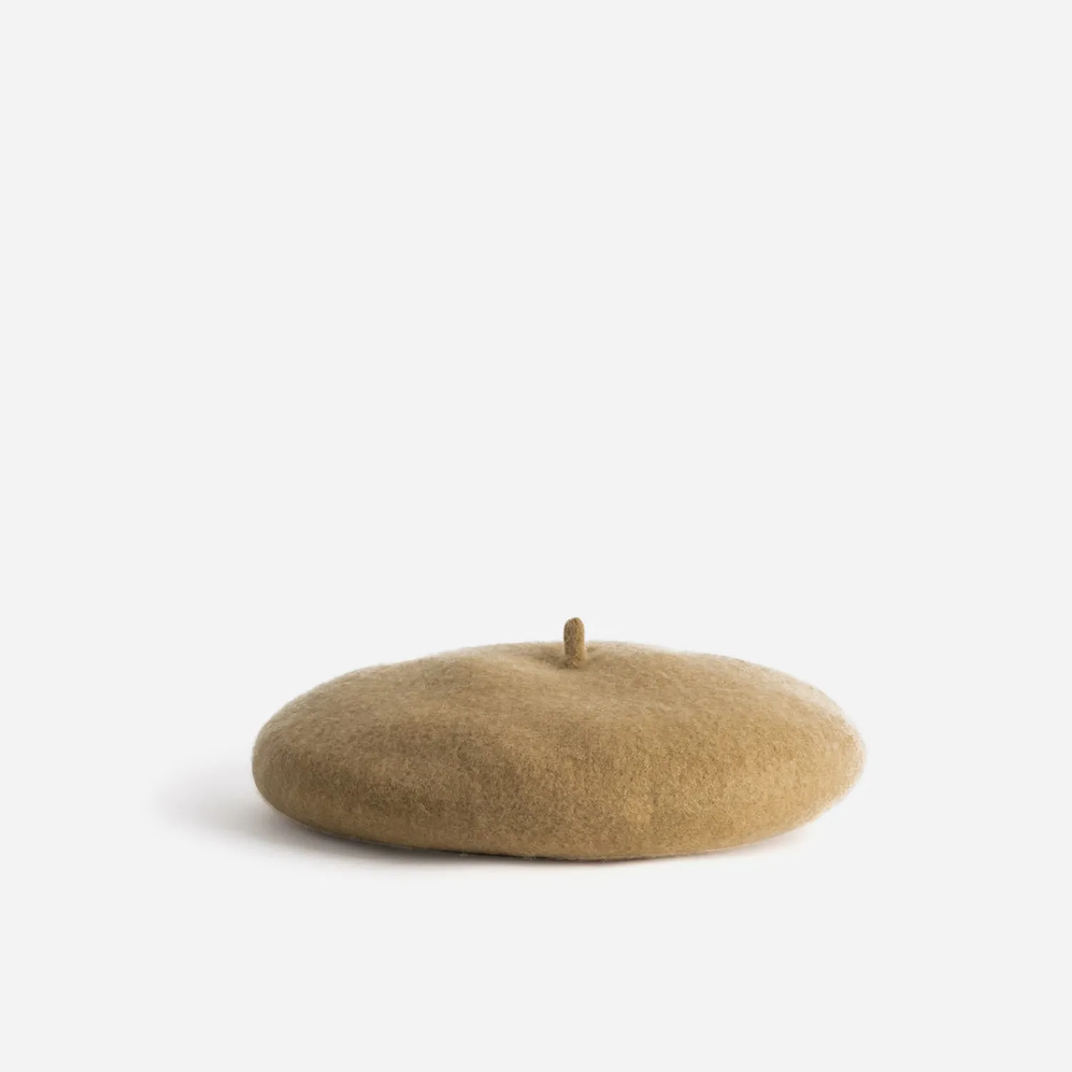 Eram Chapeaux, Bonnets & Casquettes^Béret camel en laine BEIGE