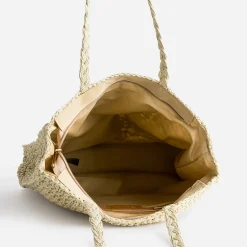 Eram Sacs Cabas^Cabas en paille papier BEIGE