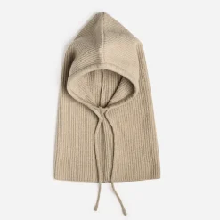 Eram Chapeaux, Bonnets & Casquettes^Cagoule tricot côtelé BEIGE