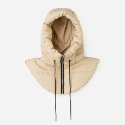 Texto Chapeaux, Bonnets & Casquettes^Capuche matelassée BEIGE