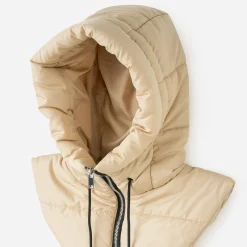 Texto Chapeaux, Bonnets & Casquettes^Capuche matelassée BEIGE