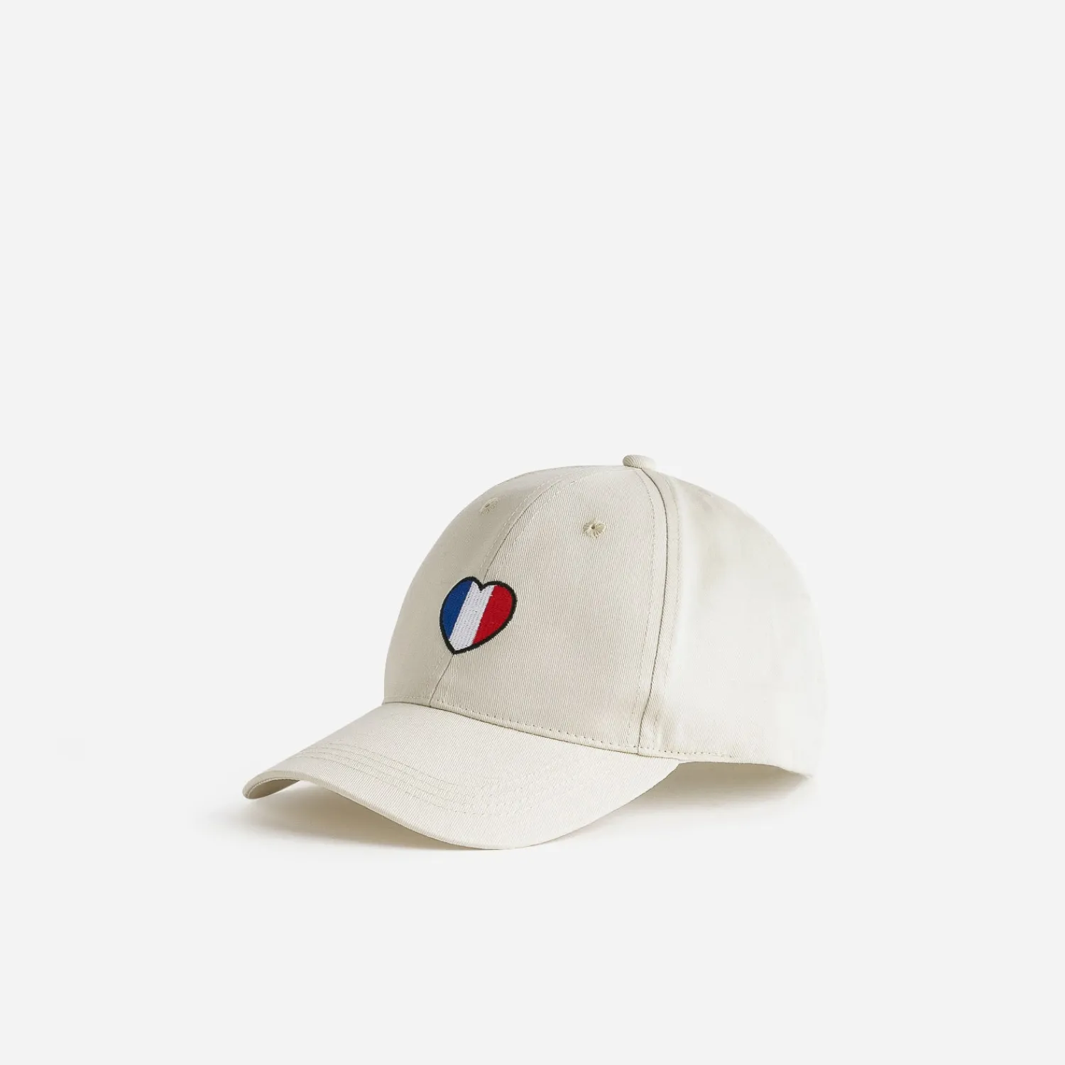Eram Chapeaux, Bonnets & Casquettes^Casquette broderie cœur tricolore BEIGE