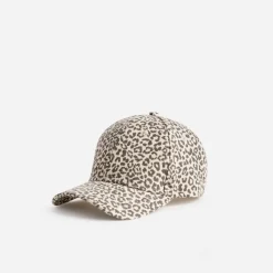 Eram Chapeaux, Bonnets & Casquettes^Casquette toile motif léopard BEIGE