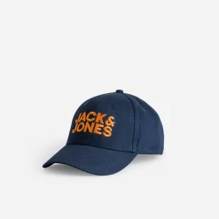 Jack & Jones Chapeaux, Bonnets & Casquettes|Accessoires^Casquette JACK&JONES broderie orange MARINE