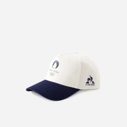 Le Coq Sportif Chapeaux, Bonnets & Casquettes|Accessoires^Casquette he visière marine BLANC