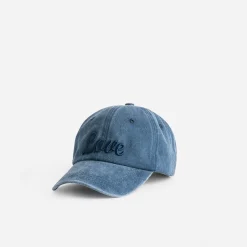 Texto Chapeaux, Bonnets & Casquettes^Casquette marine brodée BLEU