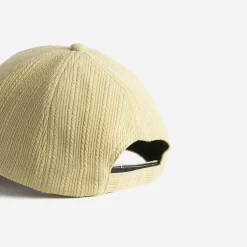 Texto Chapeaux, Bonnets & Casquettes^Casquette effet côtelé JAUNE
