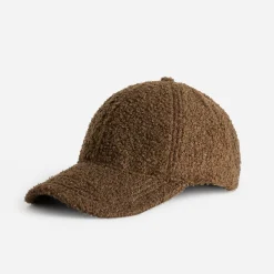 Texto Chapeaux, Bonnets & Casquettes^Casquette en bouclette MARRON