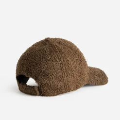 Texto Chapeaux, Bonnets & Casquettes^Casquette en bouclette MARRON