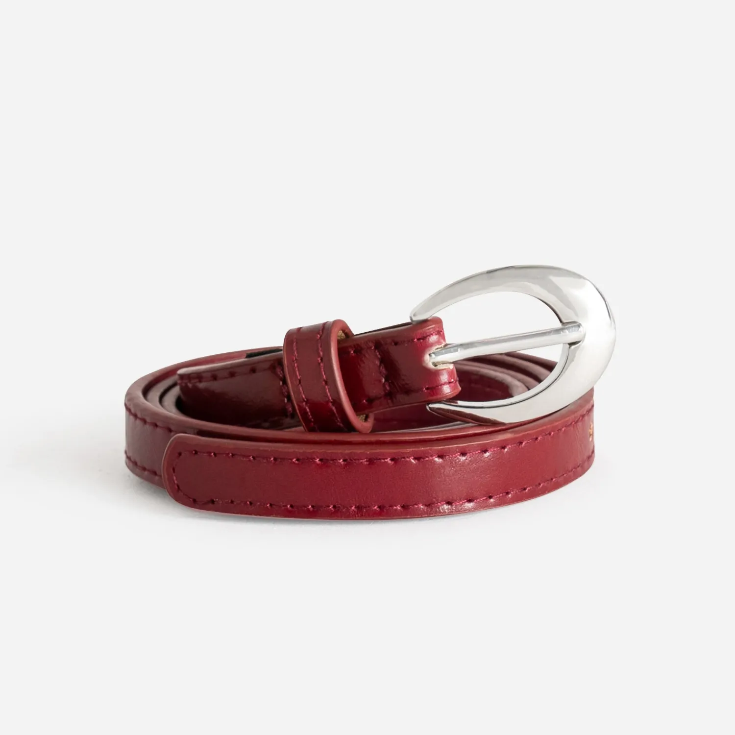 Eram Ceintures^Ceinture fine foncé ROUGE