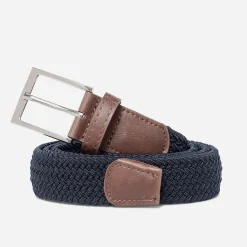 Eram Ceintures|Accessoires^Ceinture tressée Homme MARINE
