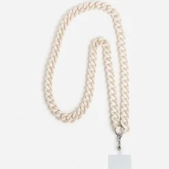 Texto Autres Accessoires^Chaîne bijou écrue pour téléphone portable ECRU