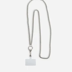 Texto Autres Accessoires^Chaîne-bijou ée pour téléphone ARGENT