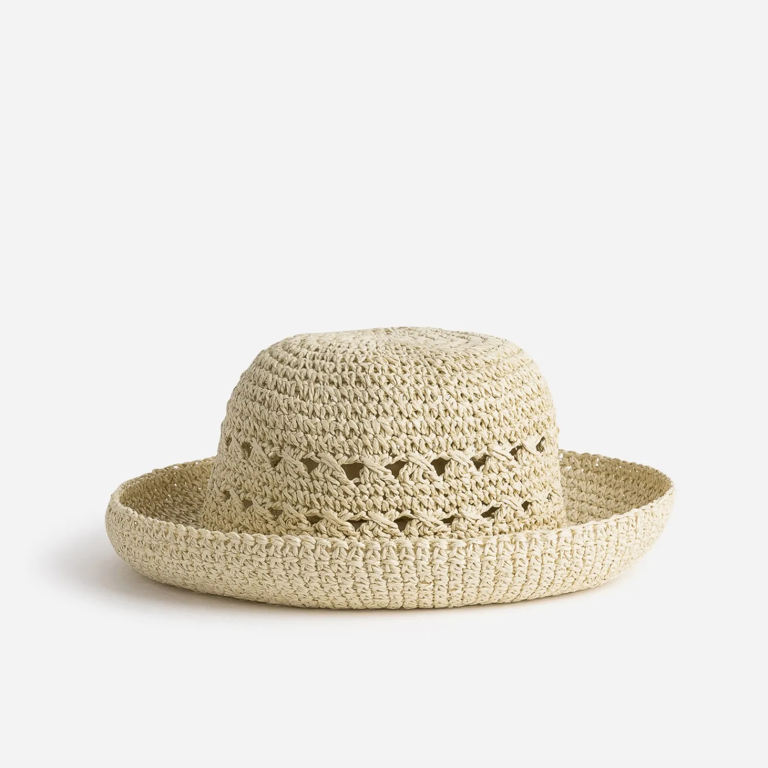 Eram Chapeaux, Bonnets & Casquettes^Chapeau beige tressé façon raphia ECRU