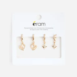 Eram Autres Accessoires^Charm's amovibles métal jaune pour bijou ARGENT