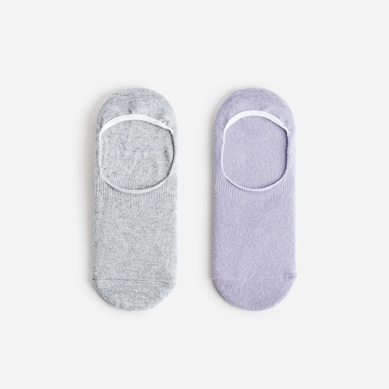Eram Chaussettes & Collants^Chaussettes invisibles parme et gris argenté VIOLET