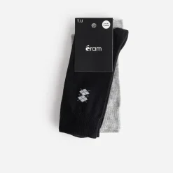 Eram Chaussettes|Accessoires^Chaussettes es et grises NOIR