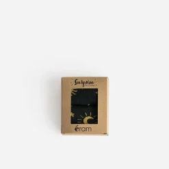 Eram Chaussettes & Collants^Chaussettes es jacquard motifs dorés NOIR