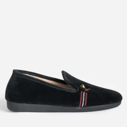 Eram Chaussons^Chausson brodé homme NOIR