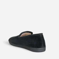 Eram Chaussons^Chausson brodé homme NOIR