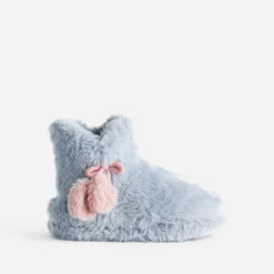 Stitch Chaussons^Chausson-boots LILO & gris enfant BLEU