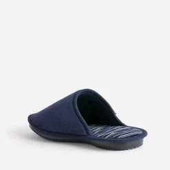 Armor Lux Chaussons^Chausson-mule bleu première rayée MARINE