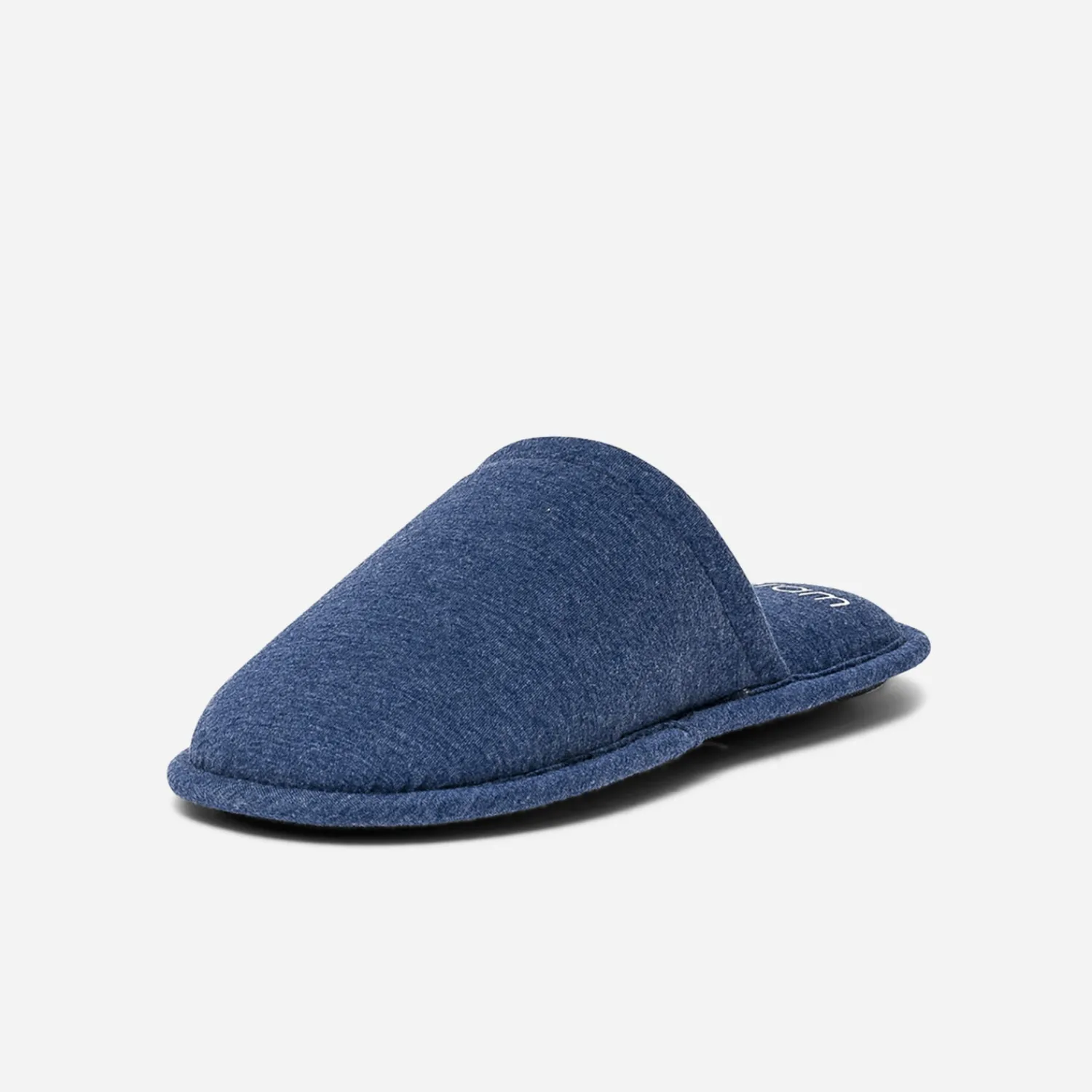 Eram Chaussons^Chausson-mule bleu en textile MARINE