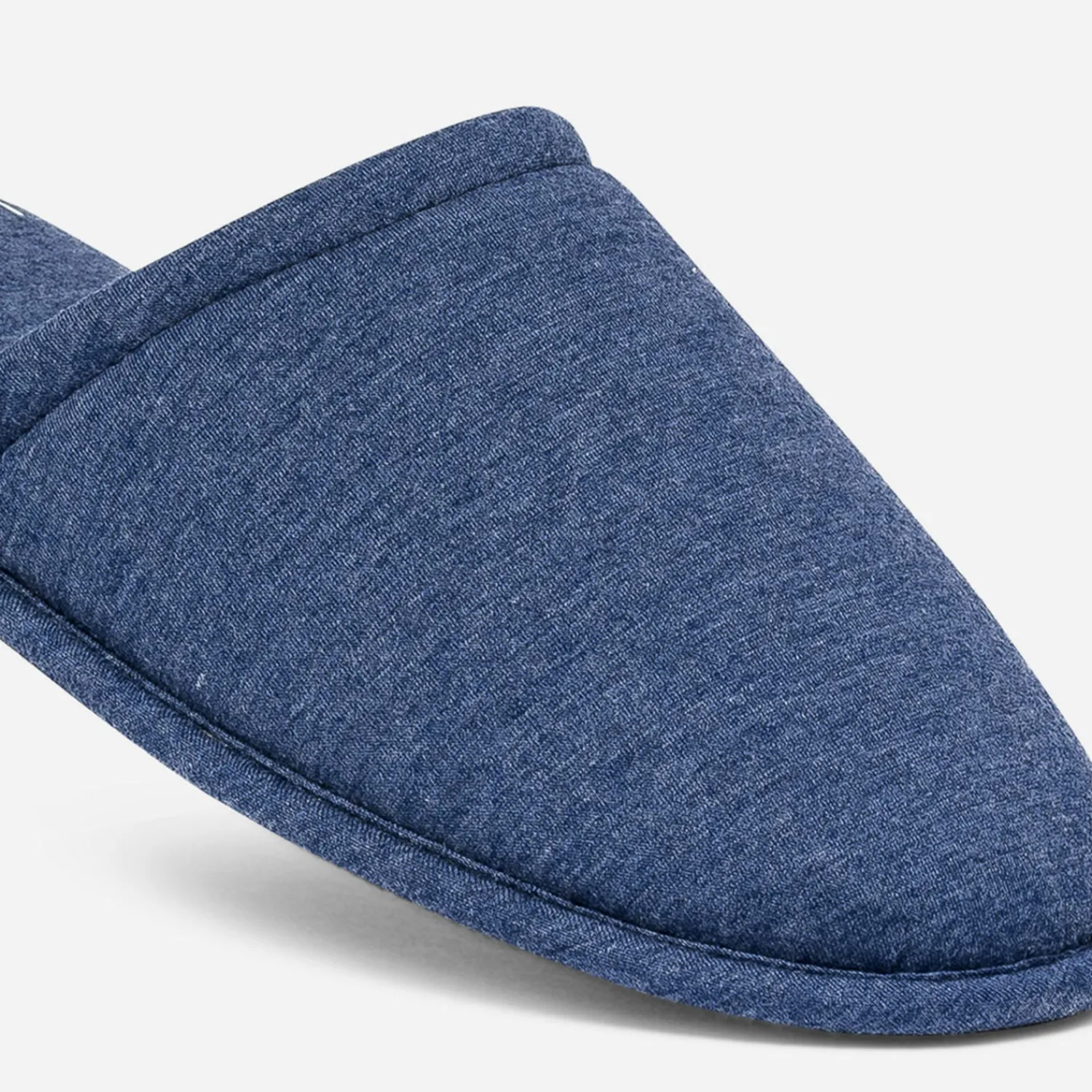 Eram Chaussons^Chausson-mule bleu en textile MARINE