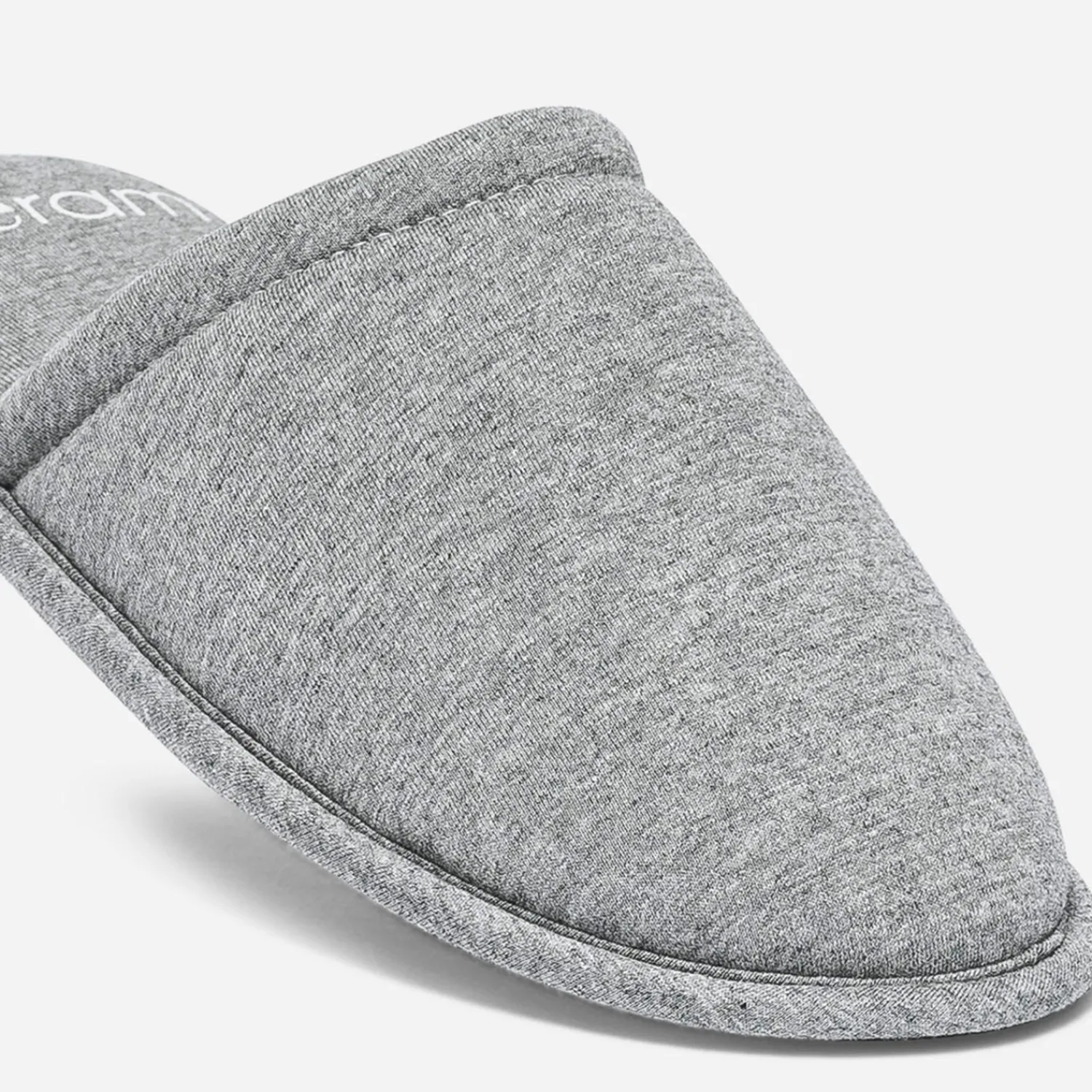 Eram Chaussons^Chausson-mule en textile GRIS