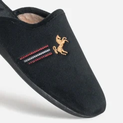 Eram Chaussons^Chausson-mule homme NOIR