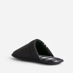 Eram Chaussons^Chausson-mule e première carreaux NOIR