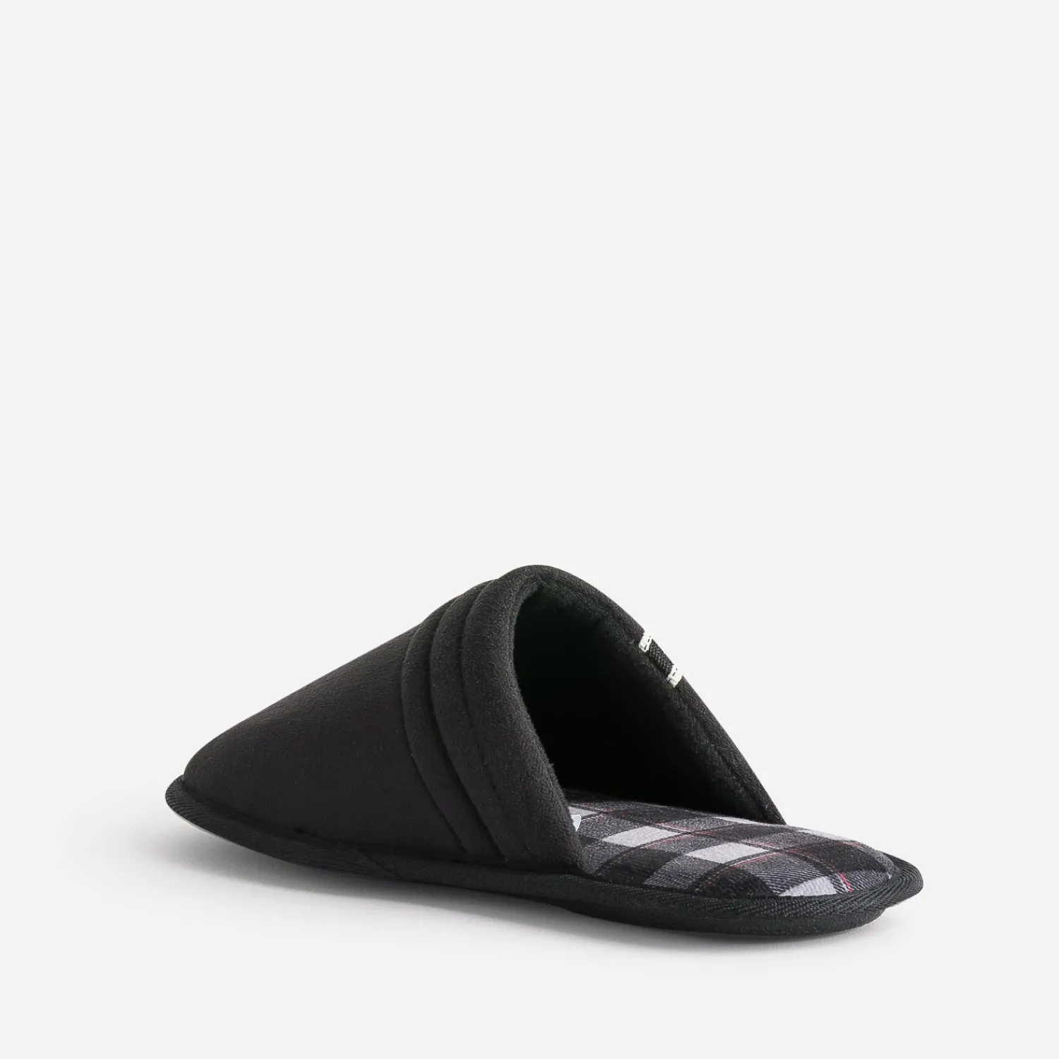 Eram Chaussons^Chausson-mule e première carreaux NOIR